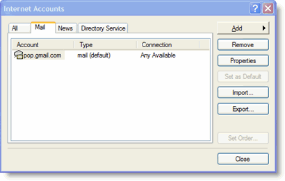 POP3 Settings